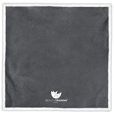 Wholesale Sherpa Fleece Blanket with Printed Logo